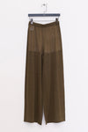 SWAYING 25 Spring/Summer Silk Wool Thin Straight Pants SW-SW25SS3B15C3-LV Green